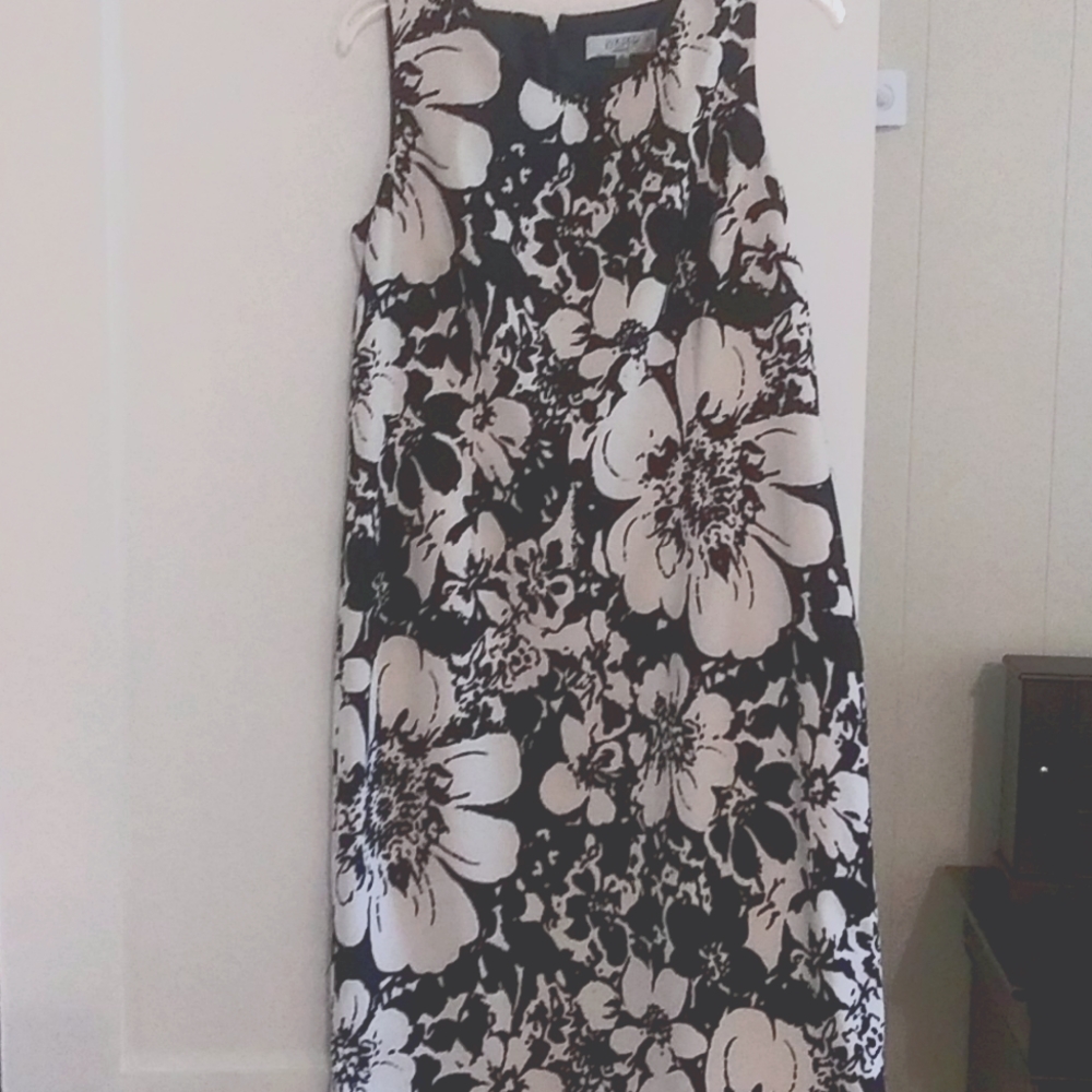 3 dresses Black and White $10. Red $10 and navy st